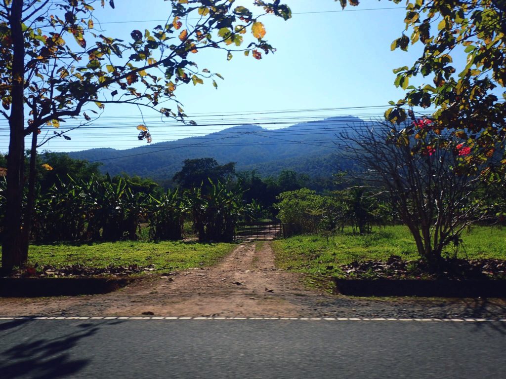 northern thailand motorbike views