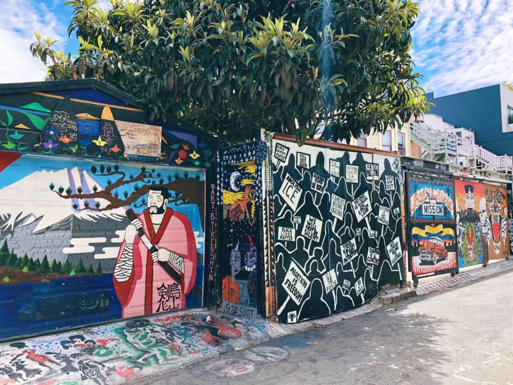 Clarion Alley Murals San Francisco