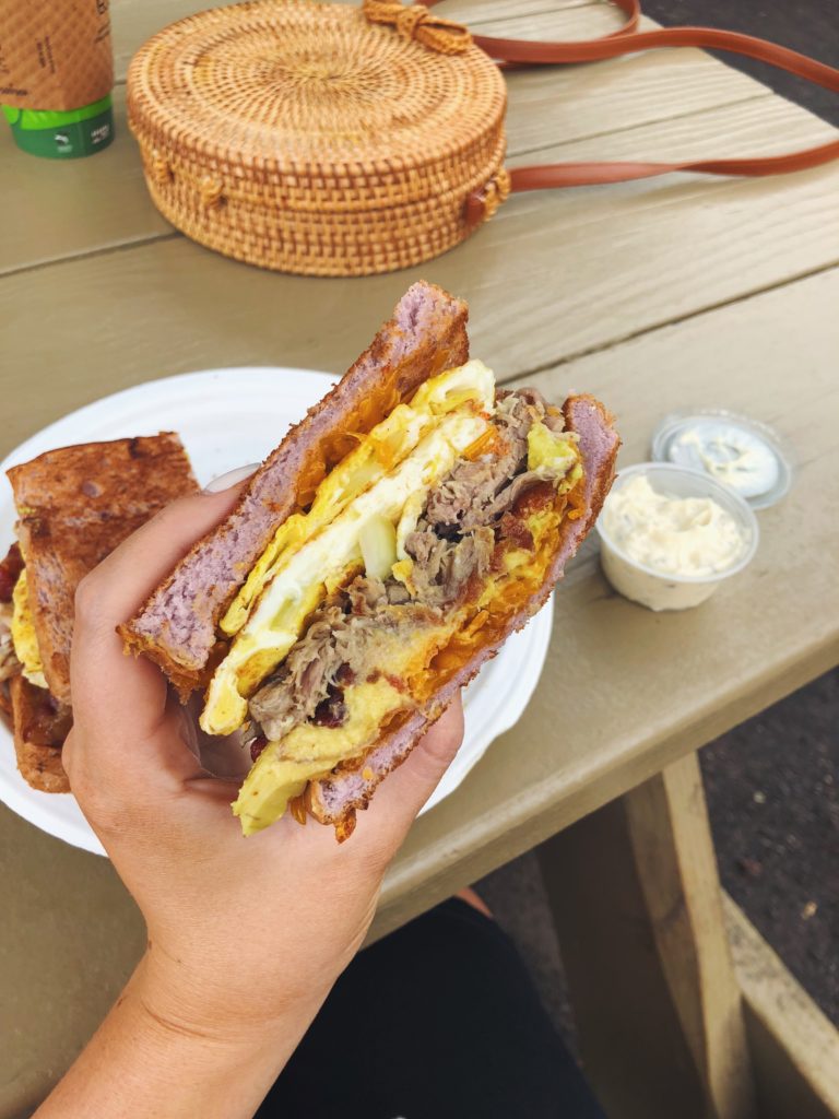 Chito's Kauai Breakfast Sandwich