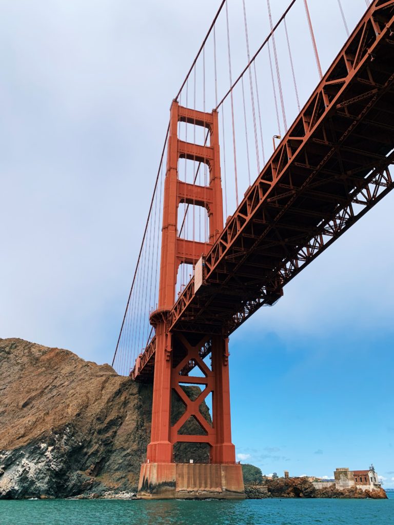 Golden Gate Bridge Sailing