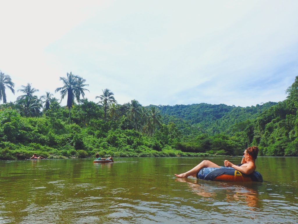 River tubing in Palomino