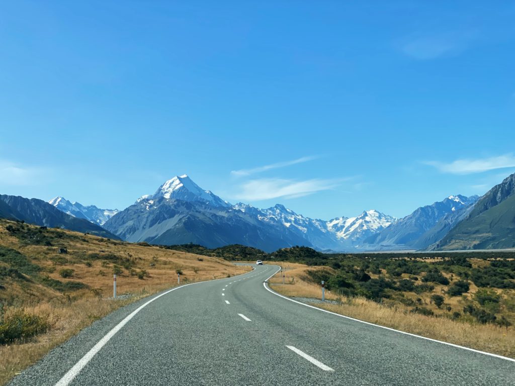 The Road to Mount Cook
