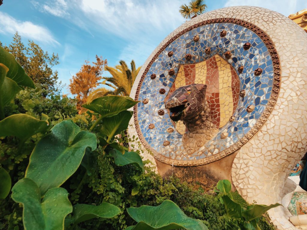 Visiting Park Guell Barcelona