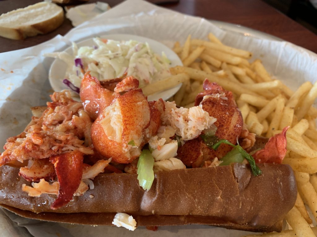 Sam's Chowder House Lobster Roll