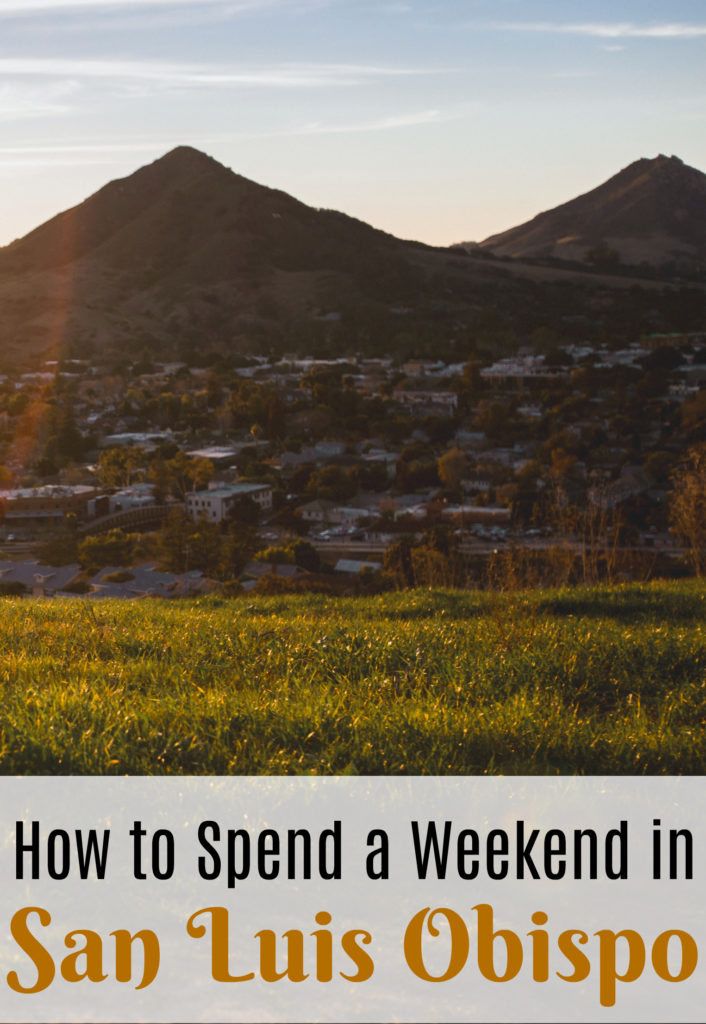 San Luis Obispo Itinerary