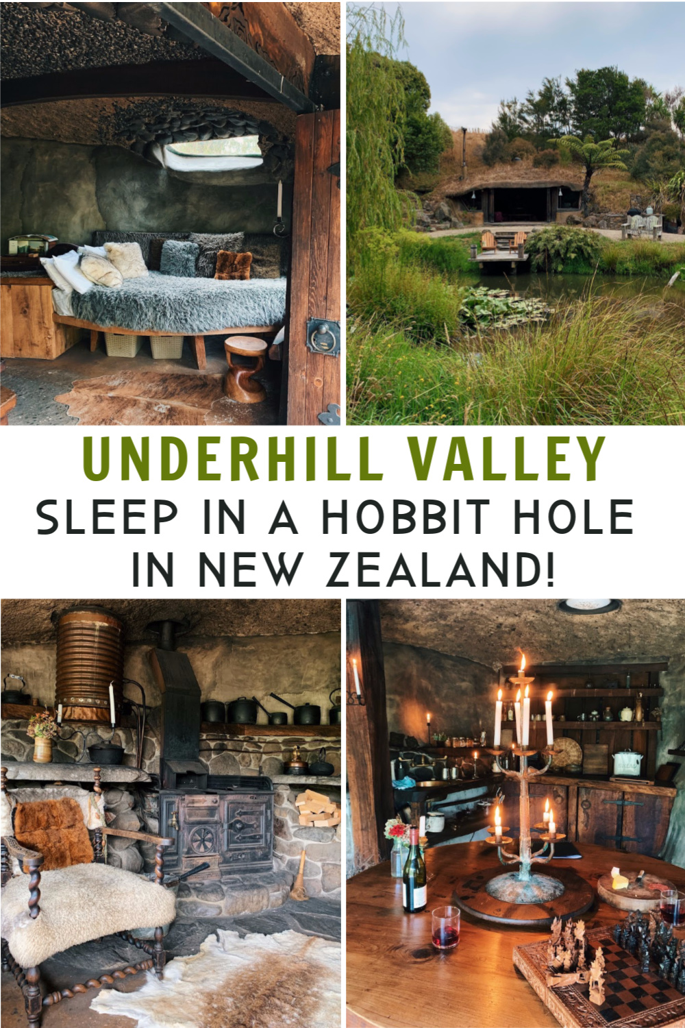 Stay in a Hobbit Hole in New Zealand Underhill Valley Review